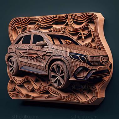 3D model Mercedes Benz EQC (STL)